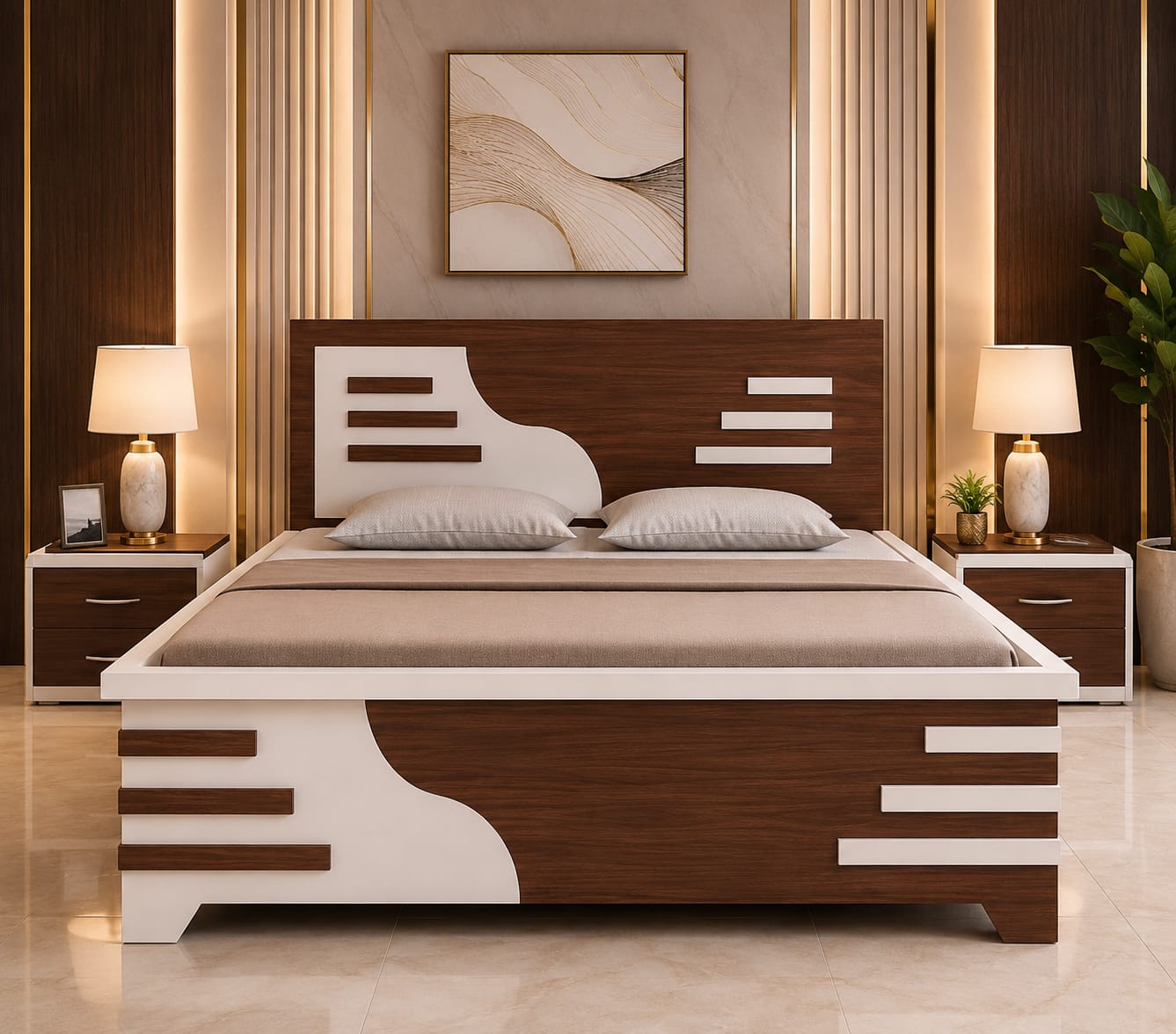 Modern Regal Comfort Bed